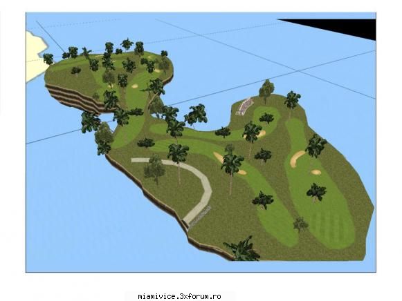 tropical island insula golf multi copaci Master Modeler/Project Owner